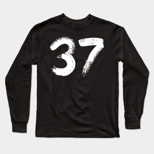 Number 37 Long Sleeve T-Shirt